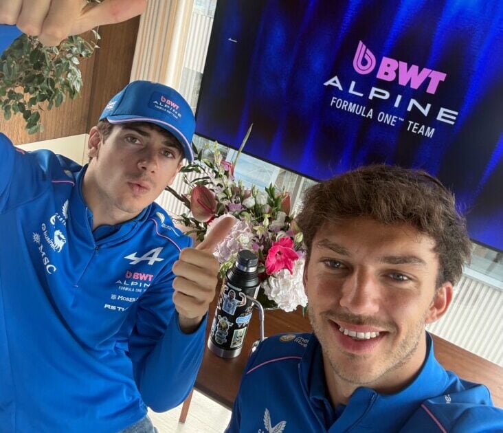 Gasly le pone el hombro a Colapinto antes de Monza: «Estamos laburando bien juntos»