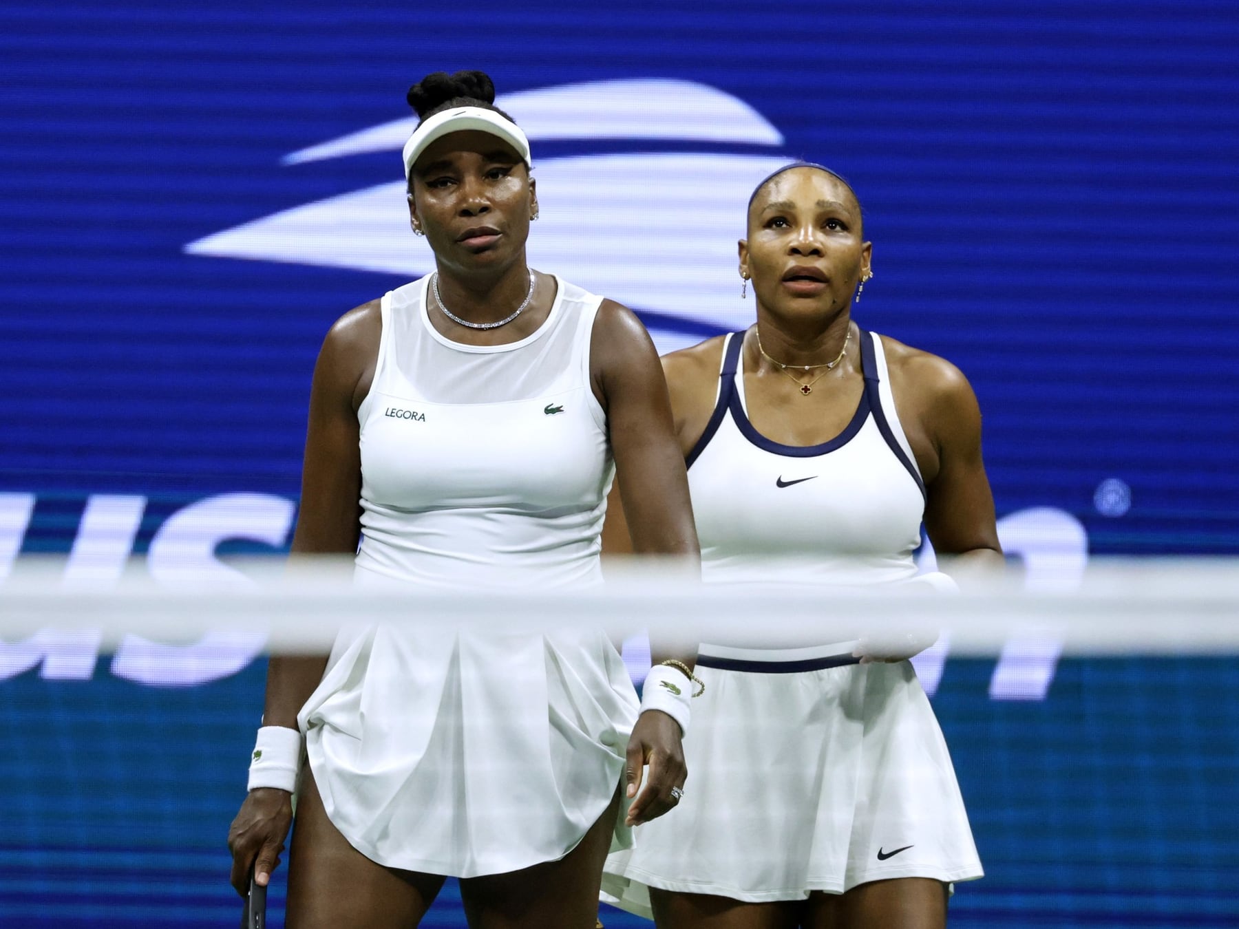 Las Williams se despidieron rápido del dobles neoyorquino