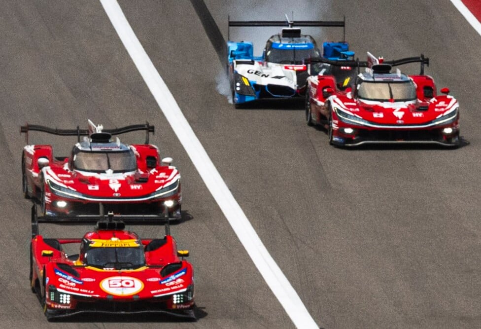 A 15 minutos del final y con la dirección rota: el golpe de suerte que Ferrari venía esperando en Austin
