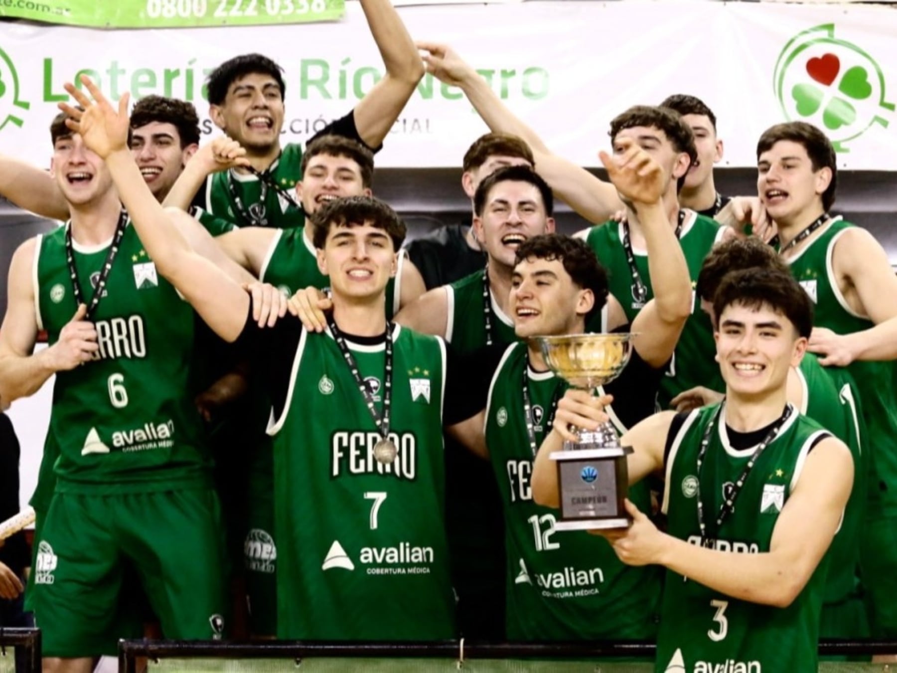 Ferro se sacó la espina en Viedma y gritó campeón en la Liga Federal Formativa U21