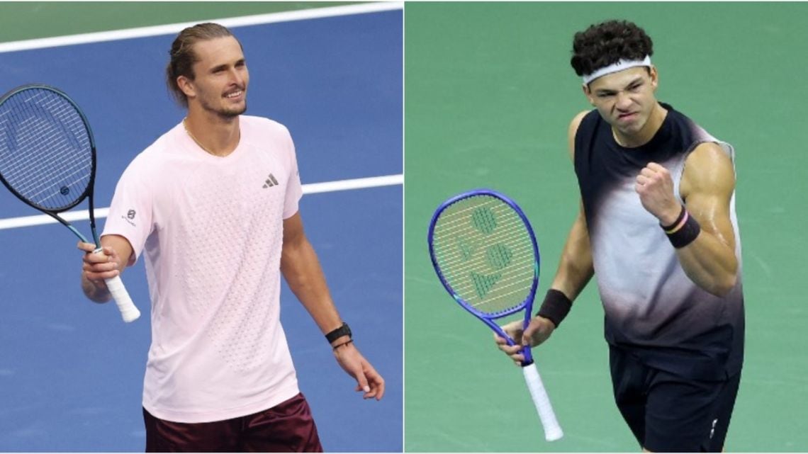 Zverev y Shelton se citan en la final del US Open: el alemán busca cerrar la temporada con todo, el zurdo de Atlanta quiere hacer explotar a Nueva York