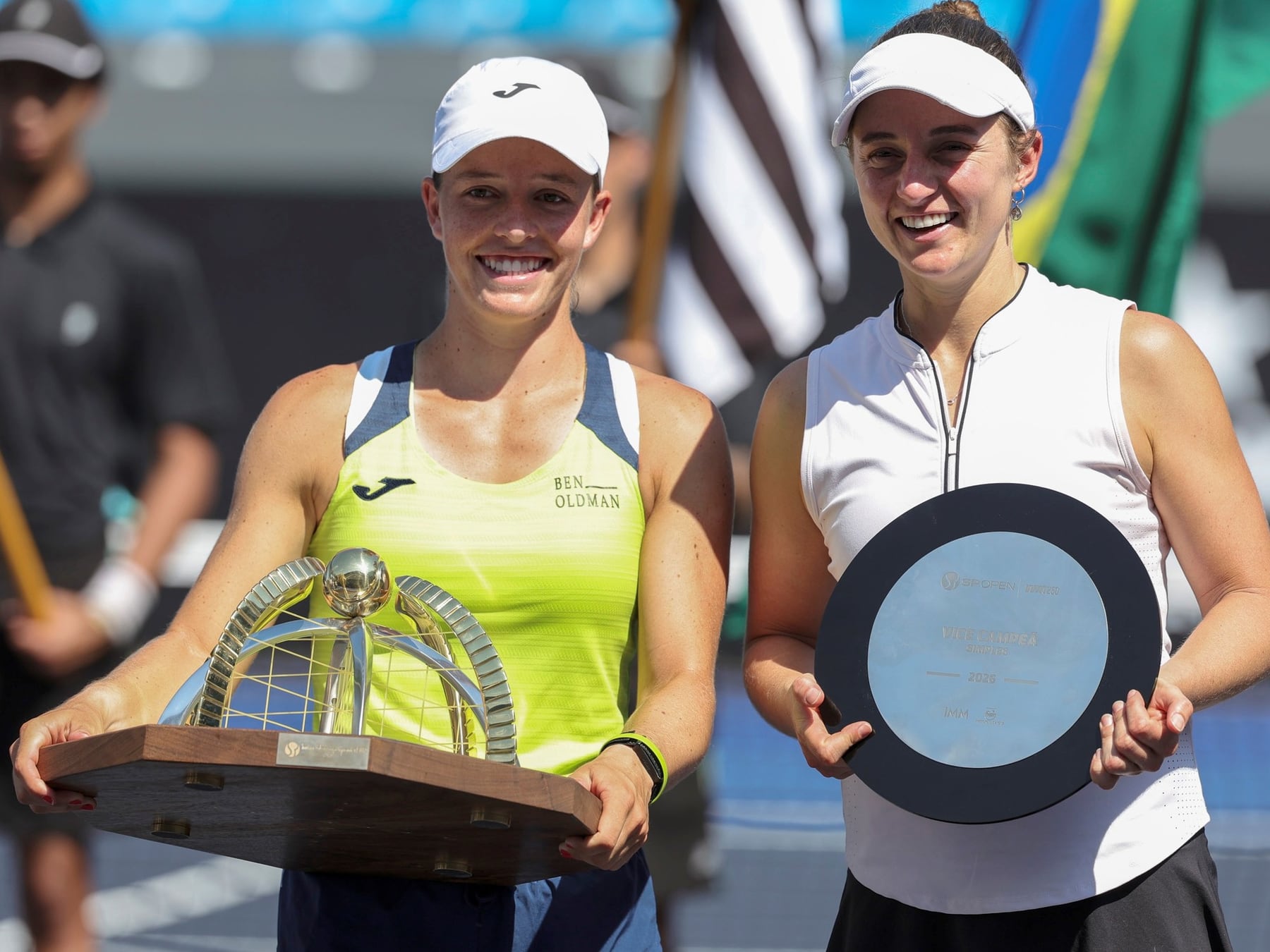 Podoroska se dio el gusto en San Pablo: final, 117 escalones y un lugar en la historia del tenis argentino