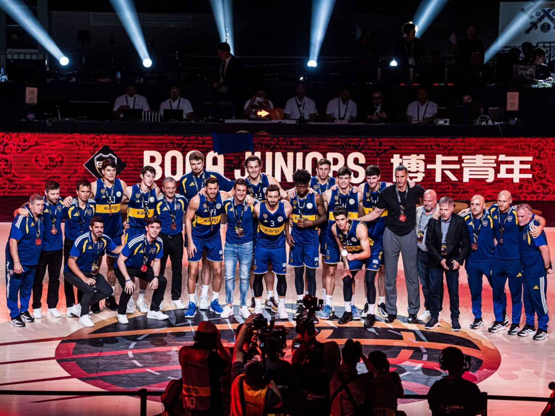Boca se colgó el bronce en China y volvió a poner al básquet argentino en el podio mundial
