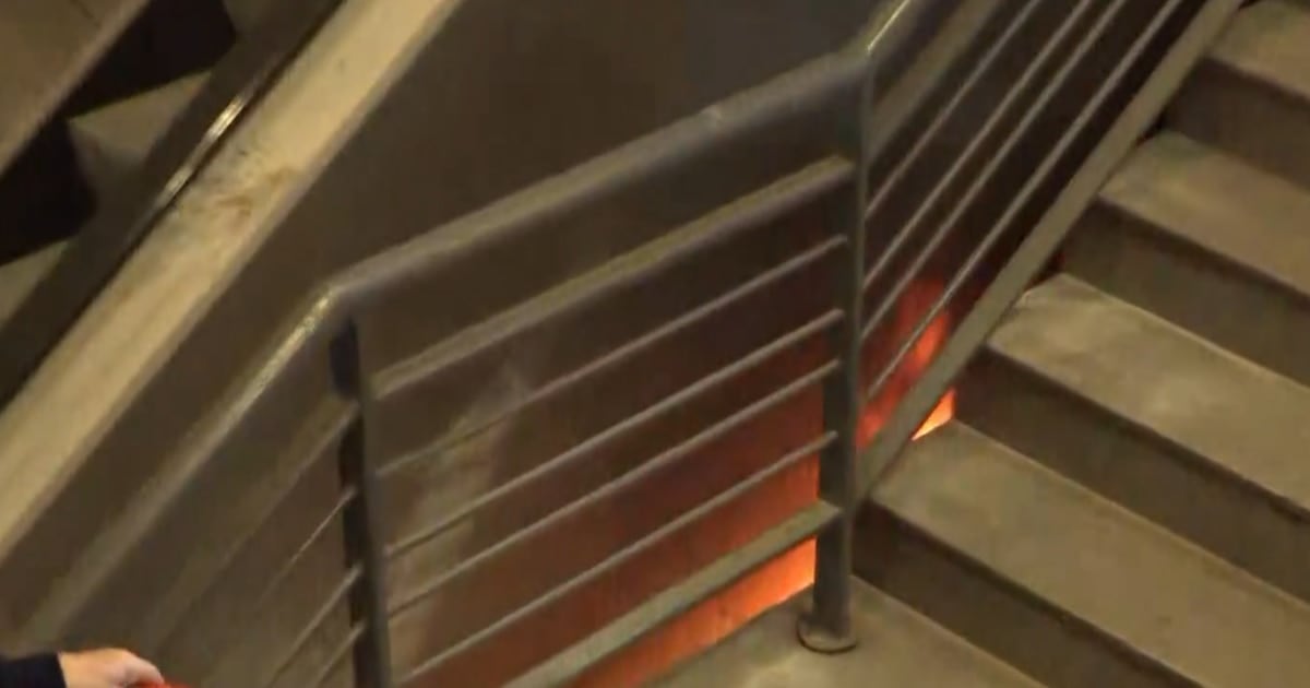 Incendio en una escalera mecánica de Constitución: un herido y una hora de evacuación en la terminal