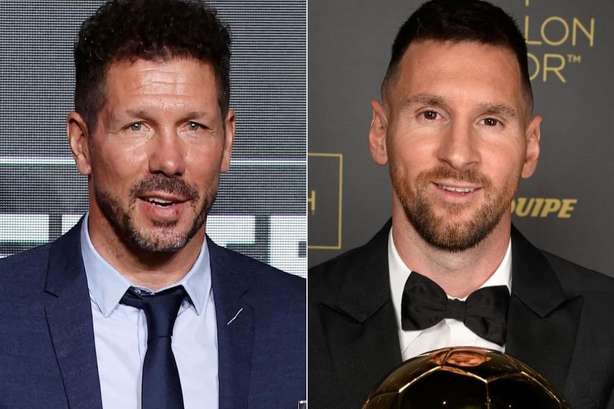Simeone se rindió ante Messi y dejó una frase que les sacó lágrimas hasta a los más duros