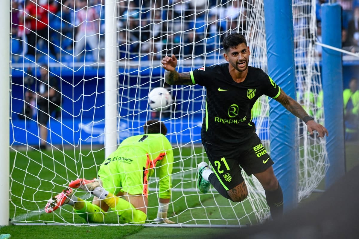 Cuti apareció cuando Atlético más lo necesitaba y dejó al Cholo con una sonrisa a dos del líder