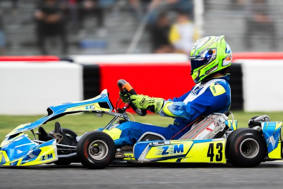 El Rayito Saa llegó a la final del Mundial de Karting en Italia, cerró 31° y ya piensa en lo que viene