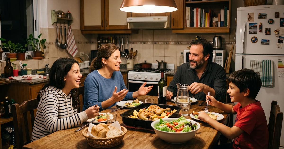 Comer en familia, la rutina que enseña a los chicos a alimentarse mejor