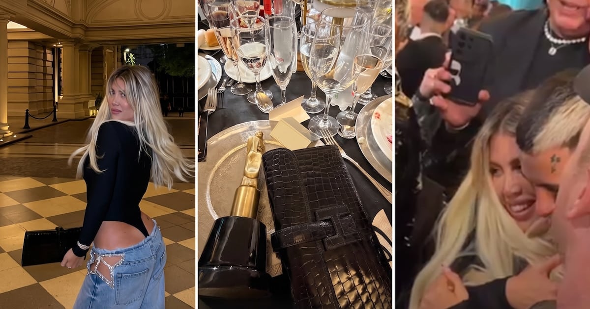 Wanda Nara se llevó un Martin Fierro por cantar: el pais hizo lo que quiso