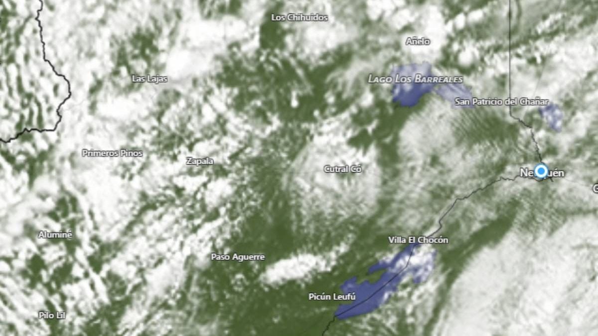 Una semana con el cielo encapotado y el viento que no afloja: así se vive el clima en Neuquén