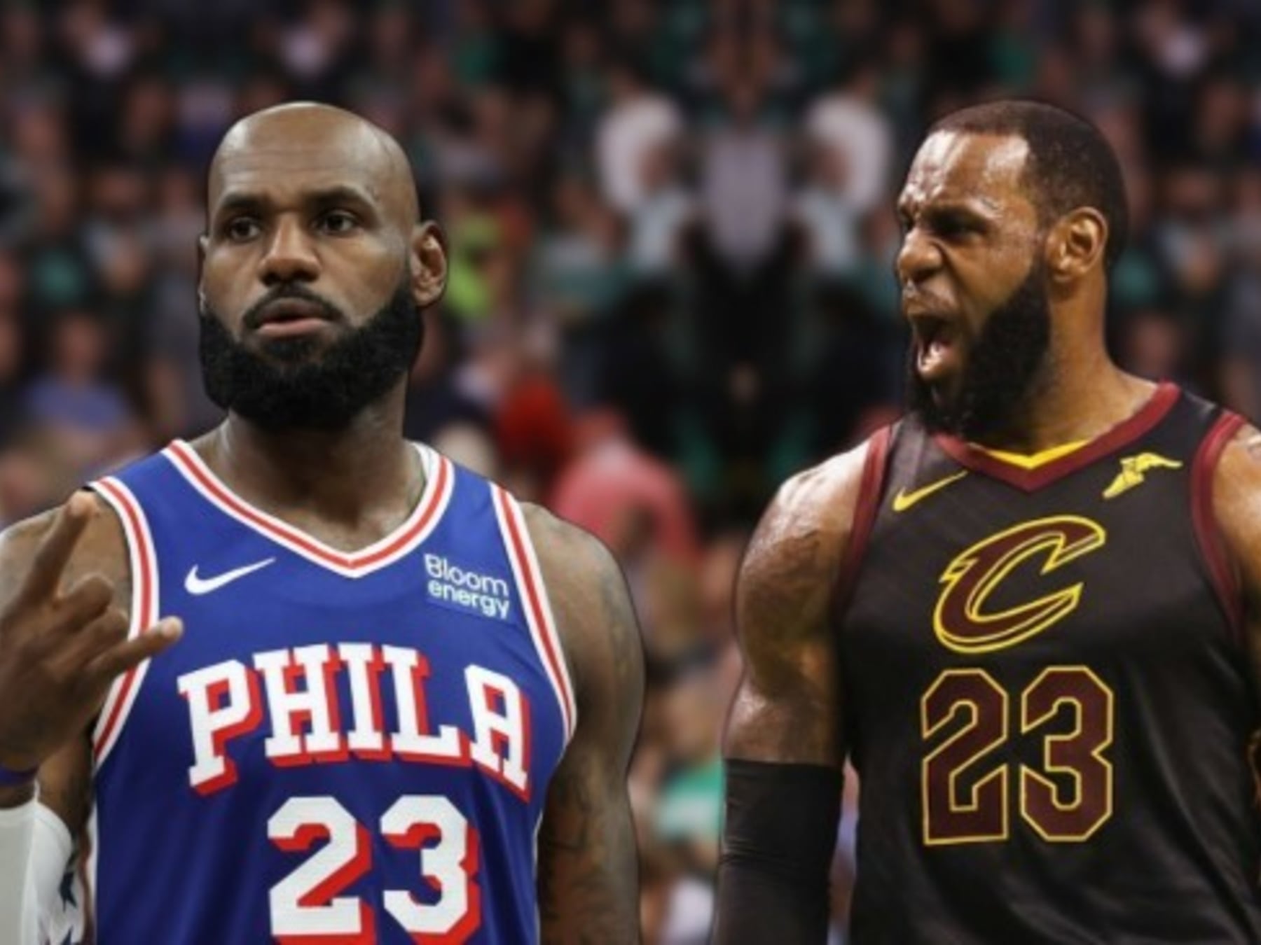 LeBron James vuelve a Cleveland, pero esta vez con la camiseta de Philadelphia